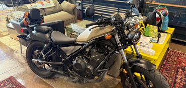 2019 HONDA REBEL 500 ABS motorcycle for rent near Hurricane, UT