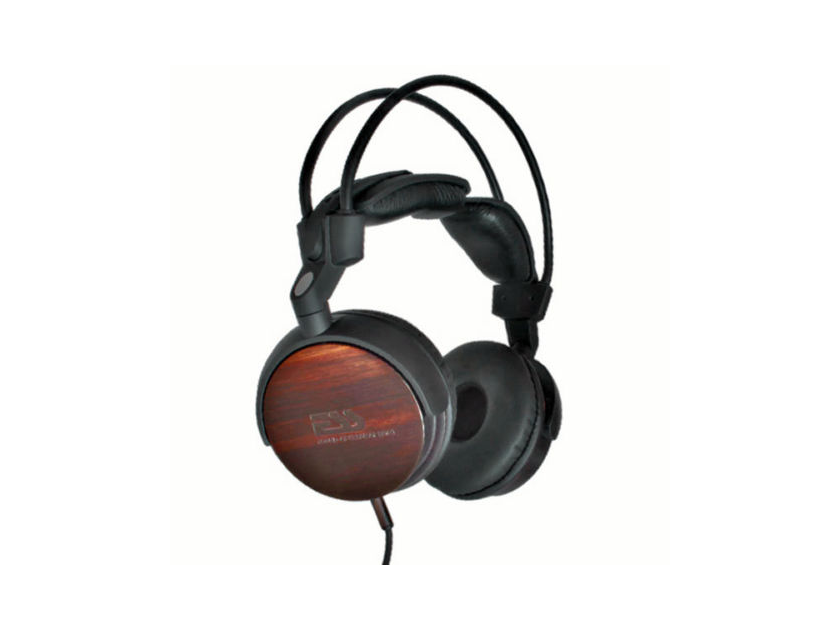ESS rm-713 Real Ebony Wood Premium High End Headphones Natural