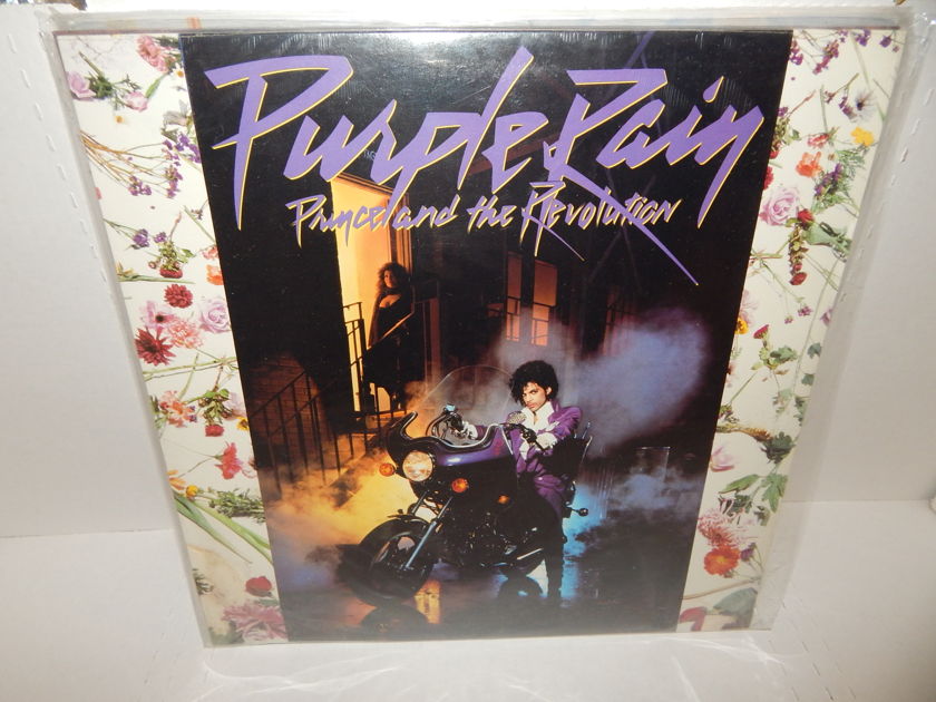 PRINCE Purple Rain ORIGINAL  - 1984 WITH POSTER Warner 25110-1 (NOT 180gr) Brand New Rare Factory SEALED LP Mint