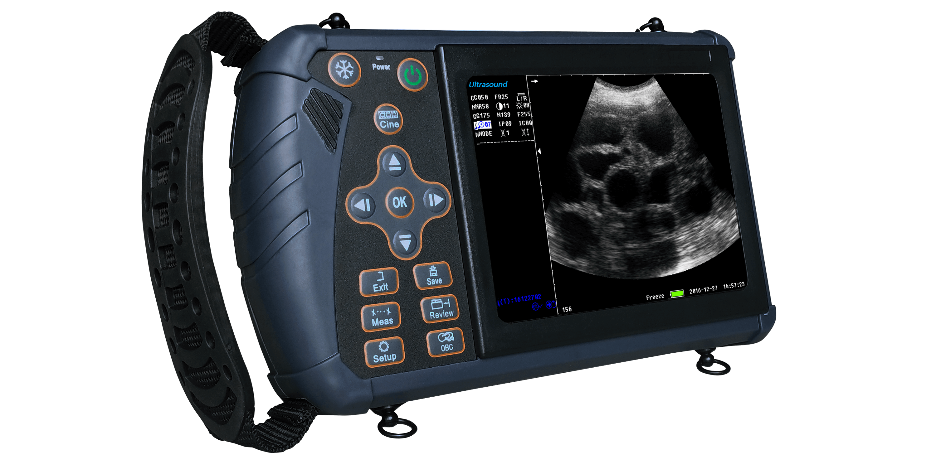 Wellue Dawei portable veterinary ultrasound is designed for pregnancy diagnosis for farm animals.