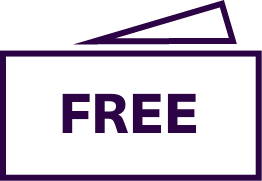 purple icon to show free wax specials