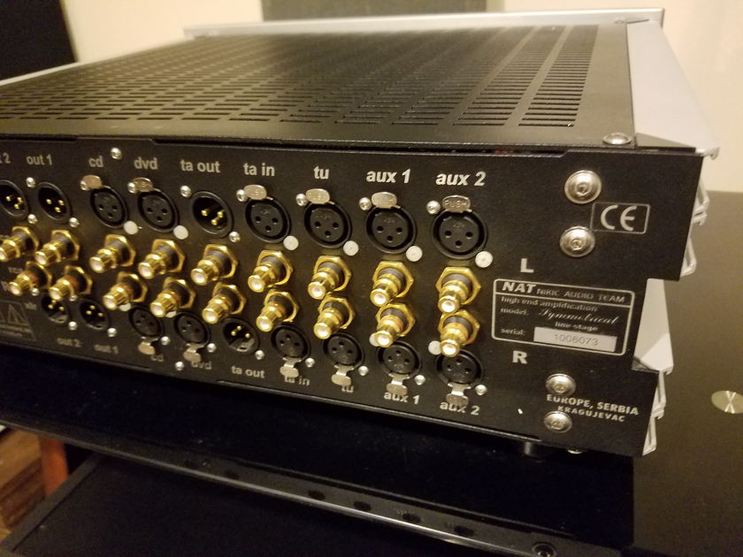 NAT AUDIO SYMMETRICAL PREAMP Amazing sound. "far exceeded...any other preamp"  STEREOPHILE Recommended CLASS A. Trades OK