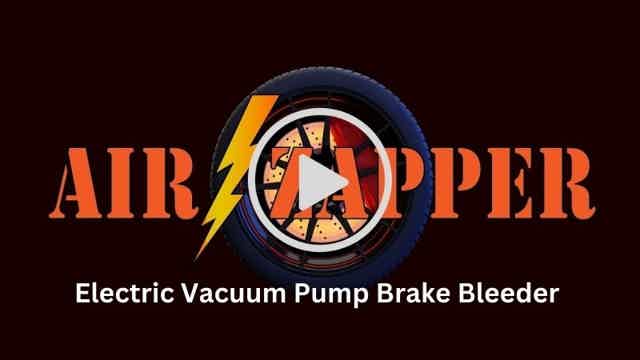 brake bleeder tool - electric pump