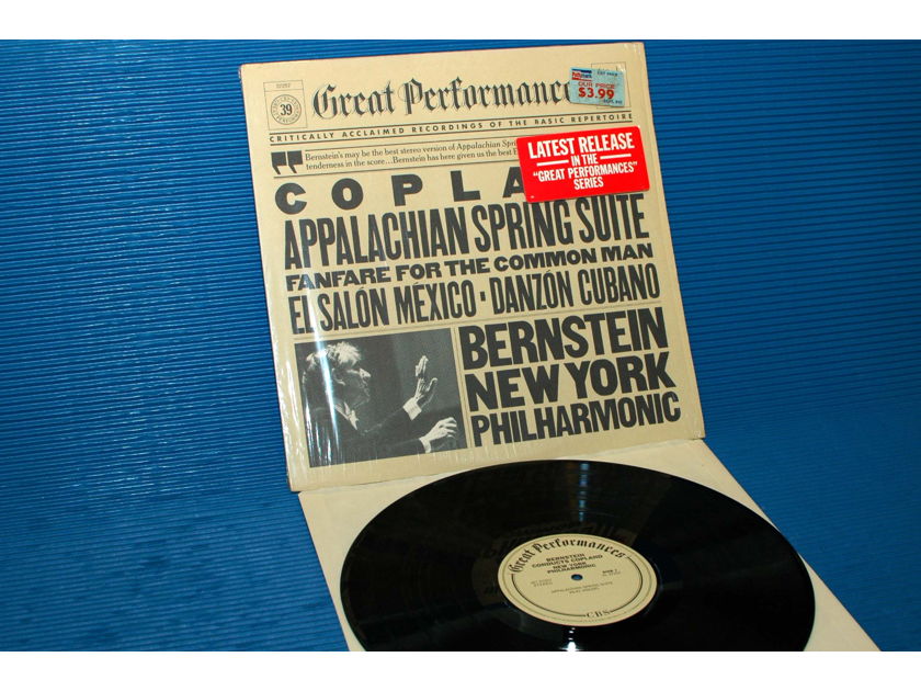 COPLAND / Bernstein  - "Appalachian Spring Suite" -  CBS 1982