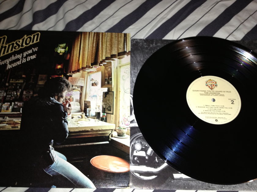 Tom Johnston(Doobie Brothers) - Everything You've Heard Is True Warner Brothers Records Vinyl  LP NM