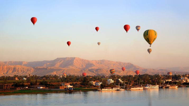 Hot air ballooning in Luxor, Egypt has a long and fascinating history