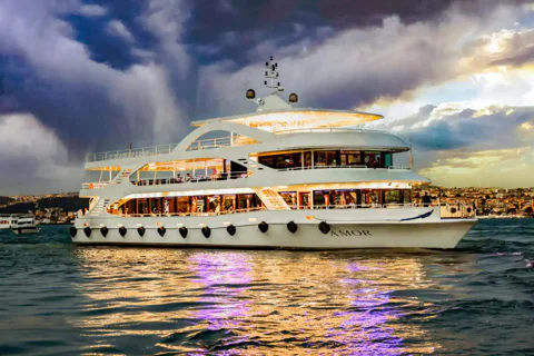 A sunset cruise along the Bosphorus with drinks