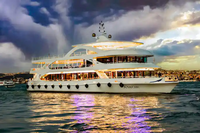 A sunset cruise along the Bosphorus with drinks