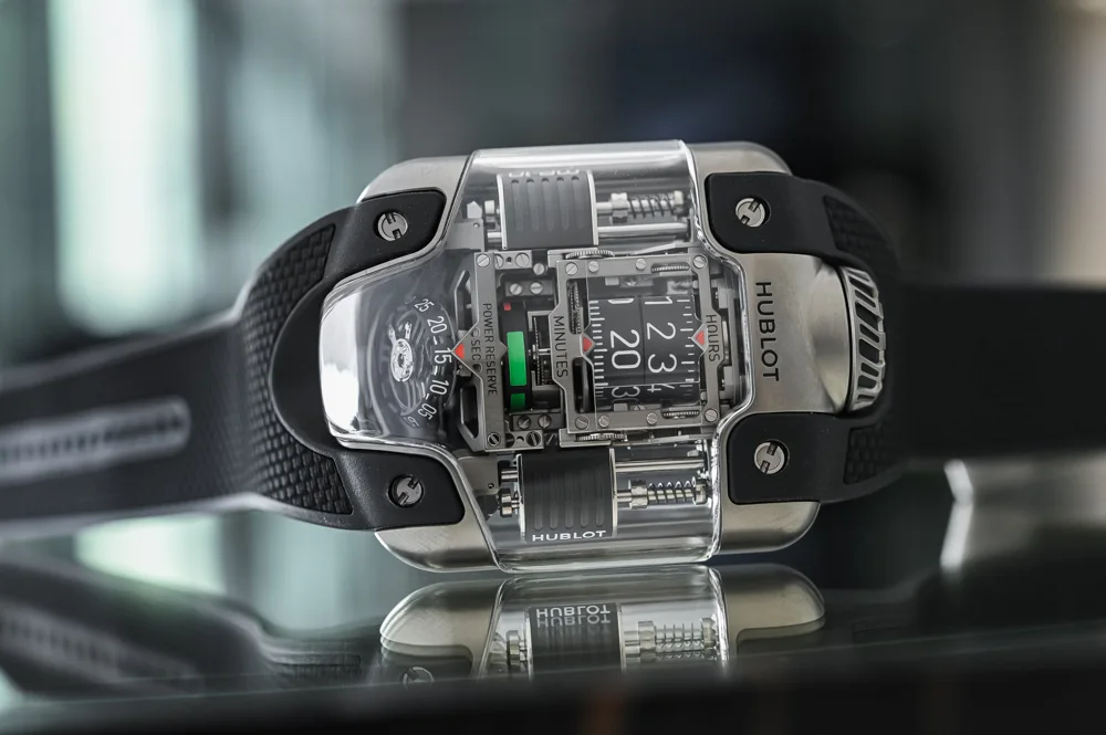Hublot MP-10 Tourbillon Weight Energy System Titanium: A Piece of Avant-Garde Watchmaking Mastery | Chrono 10:10 Hublot MP-10 Tourbillon Weight Energy System Titanium: A Piece of Avant-Garde Watchmaking Mastery | Chrono 10:10