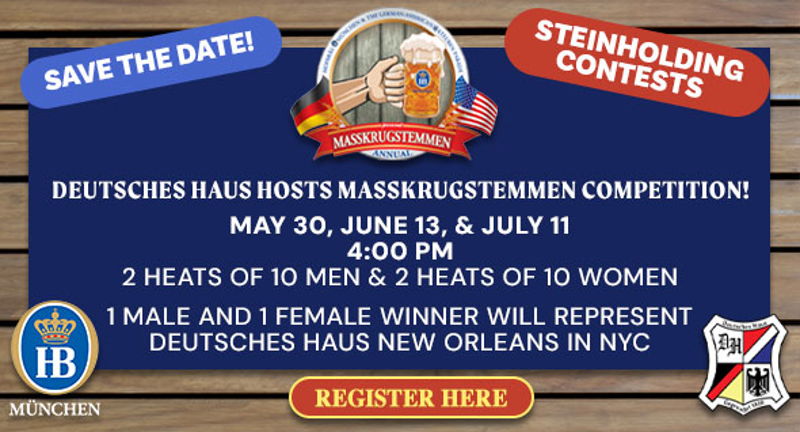 Deutsches Haus Hosts Masskrugstemmen Competition!