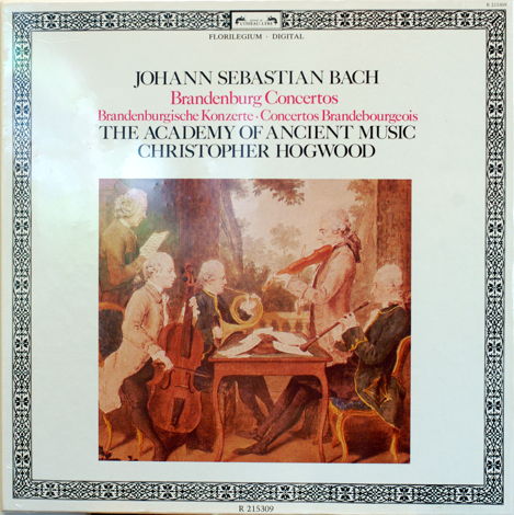 BACH Brandenburg concertos - Cristopher Hogwood Sealed ...