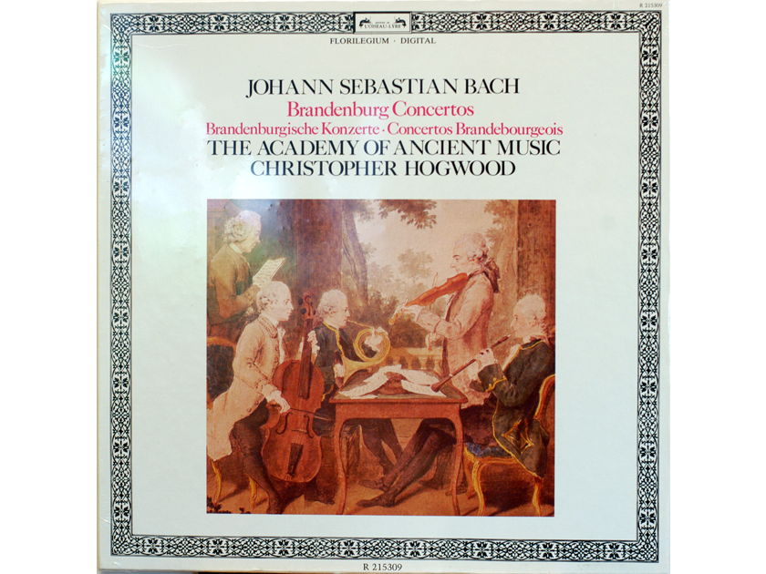 BACH Brandenburg concertos - Cristopher Hogwood Sealed 2-lp Loiseau-Lyre