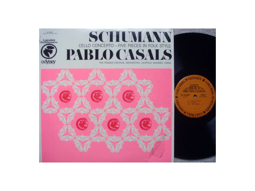 Columbia Odyssey / PABLO CASALS, - Schumann Cello Concerto, EX!
