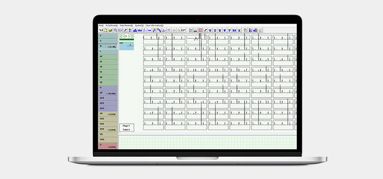 download and share the ECG reports and waveforms