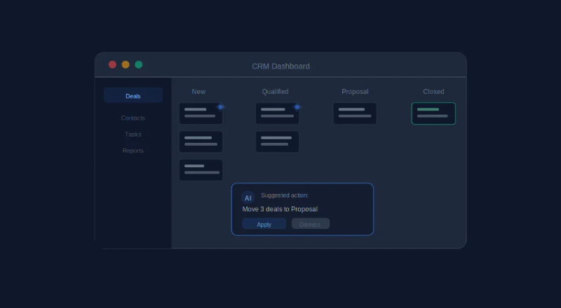 How AI Improves CRM Workflow Efficiency