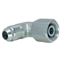 a silver metal pipe with a nut