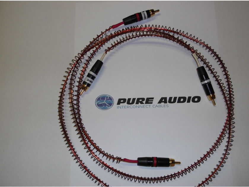 Pure Audio Interconnect cable In single-ended pseudo balanced RCA or true balanced XLR