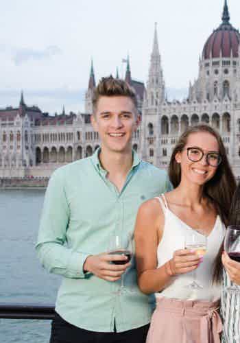 Scenic sightseeing cruise showcasing riverfront landmarks