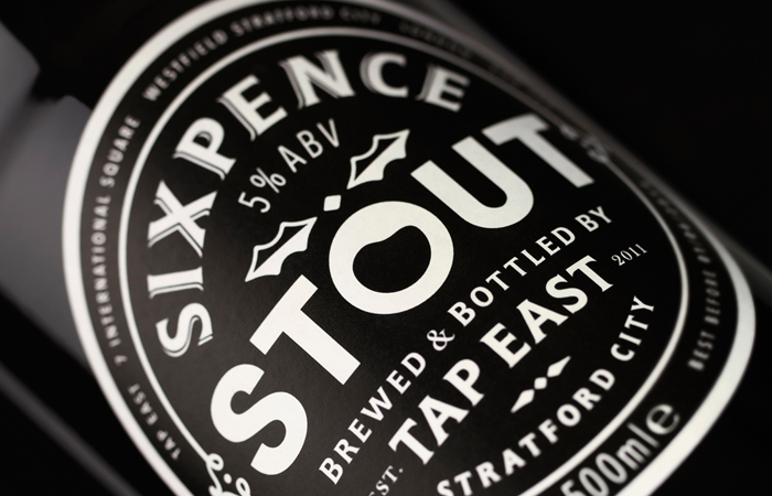 Tap East Brewery: Limited Edition Sixpence Stout