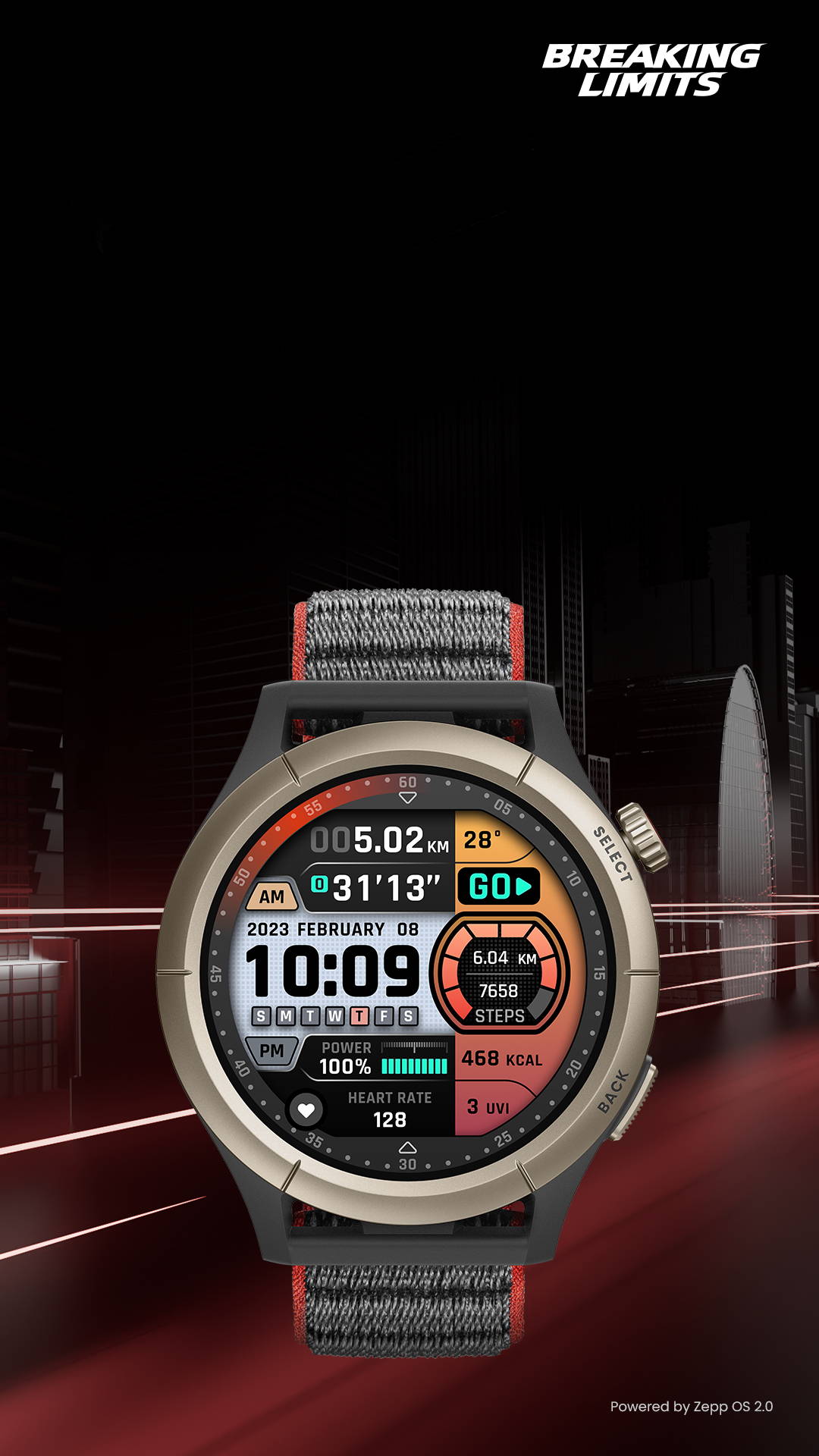 Mini horloge numérique étanche pour Moto, horloge de précision avec  chronomètre