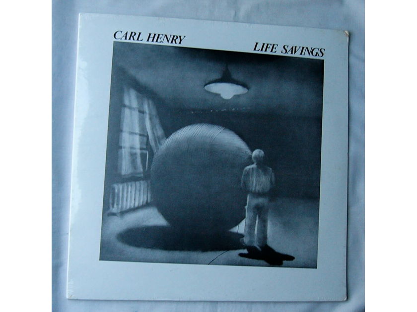 CARL HENRY LP--LIFE SAVINGS-- - rare 1981 SEALED album on Reel Dreams Records private label