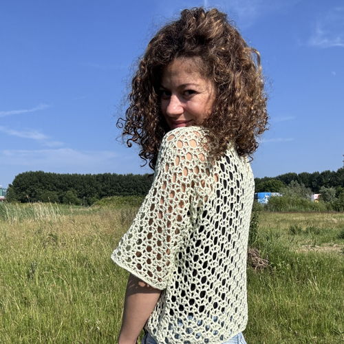 🧶 Mojito Shirt Crochet Pattern – Digital PDF (XS–4XL)