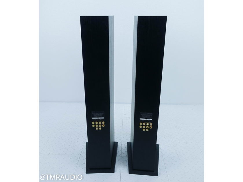 Linn Ninka Floorstanding Speakers Black Pair; Single Wire Passive (12628)
