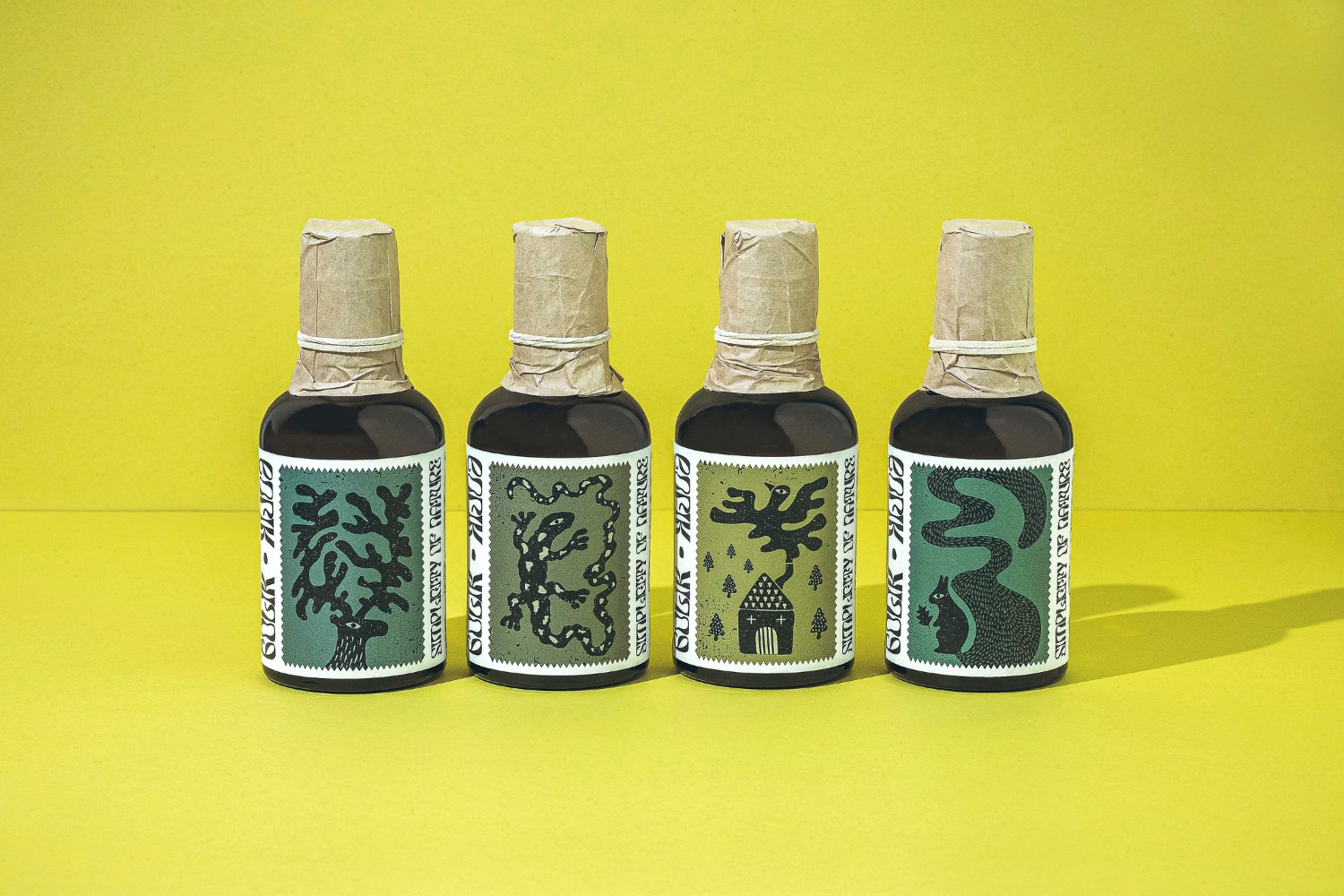 Surreal, Evocative Bottle Design Gives This Pumpkin Seed Oil All the Allure of a Eastern European Folktale