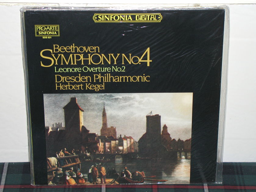 Kegel/DPO - Beethoven Nr.4 PRO-ARTE SEALED LP