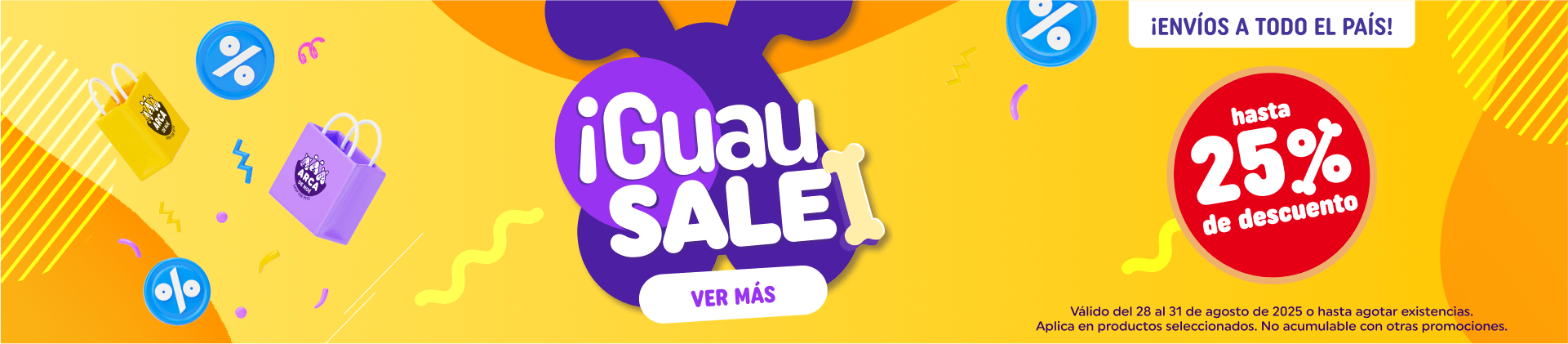 Guau Sale Agosto 2025