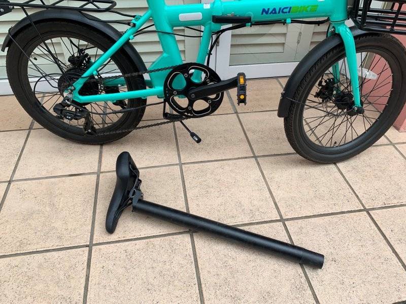 NaicibikeC2のボトルバッテリー