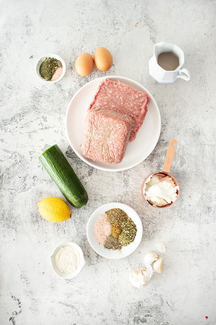 keto gyro with tzatziki