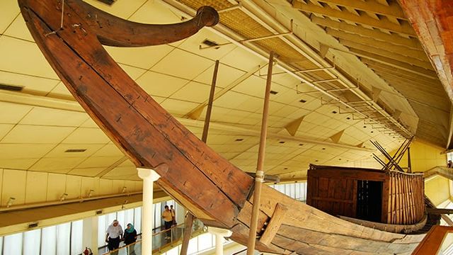 Khufu's solar boat, Giza, Egypt