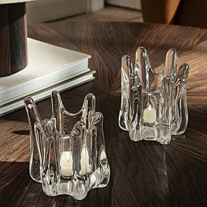 Holo Tealight Candle Holder - Clear