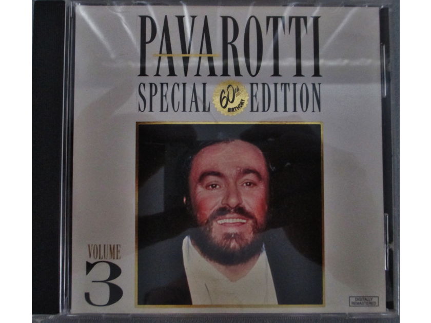 PAVAROTTI (CD) - PAVAROTTI VOLUME 3 (SPECIAL 60TH BIRTHDAY EDITION) 1995  ECLIPSE MUSIC GROUP 64795-2