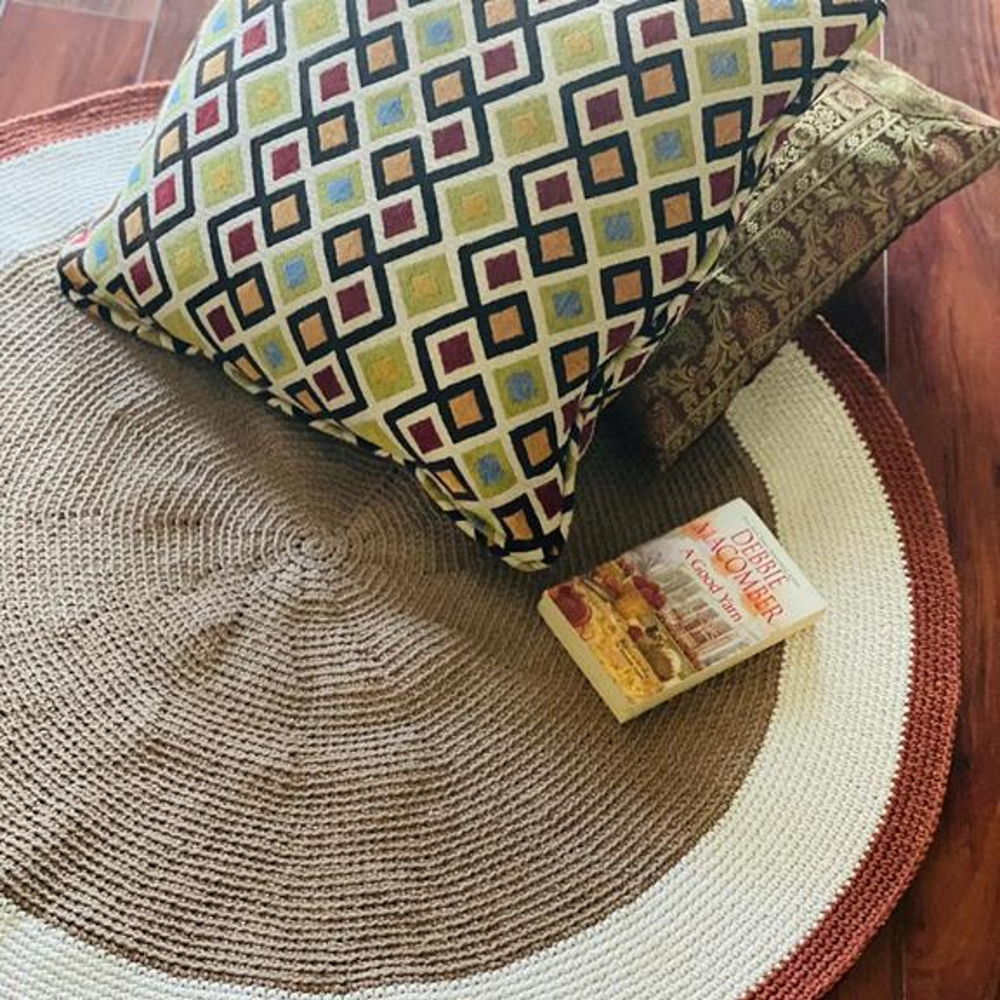Apolo Round Rug Crochet Pattern