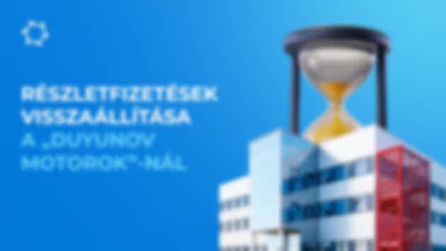 A törölt részletfizetések visszaállítása a «Sovelmash» TMTI indulásáig érvényben van
