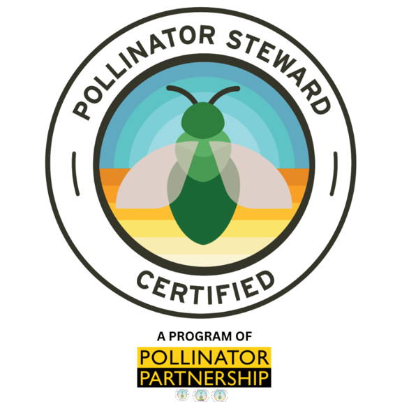 Pollinator steward badge
