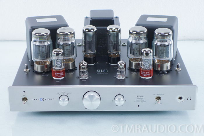 Cary SLI-80 Tube Integrated Amplifier; Upgraded & Refre...