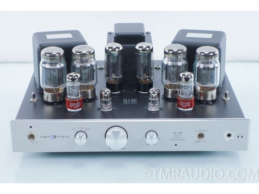 Cary SLI-80 Tube Integrated Amplifier; Upgraded & Refreshed (9770)
