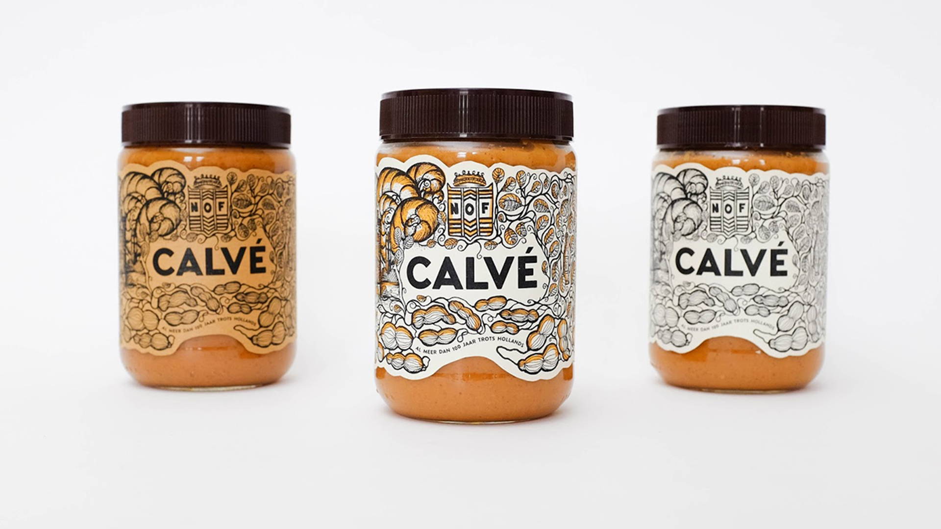 Featured image for Calvé Peanut Butter's Whimsical Design
