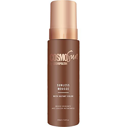Josie Maran Argan Liquid Gold SelfTanning Oil vs CosmoSun by Cosmopolitan Sunless Mousse with