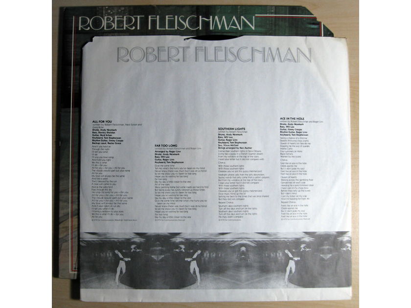 Robert Fleischman - Perfect Stranger 1979 NM- ORIGINAL VINYL LP Arista AB 4220