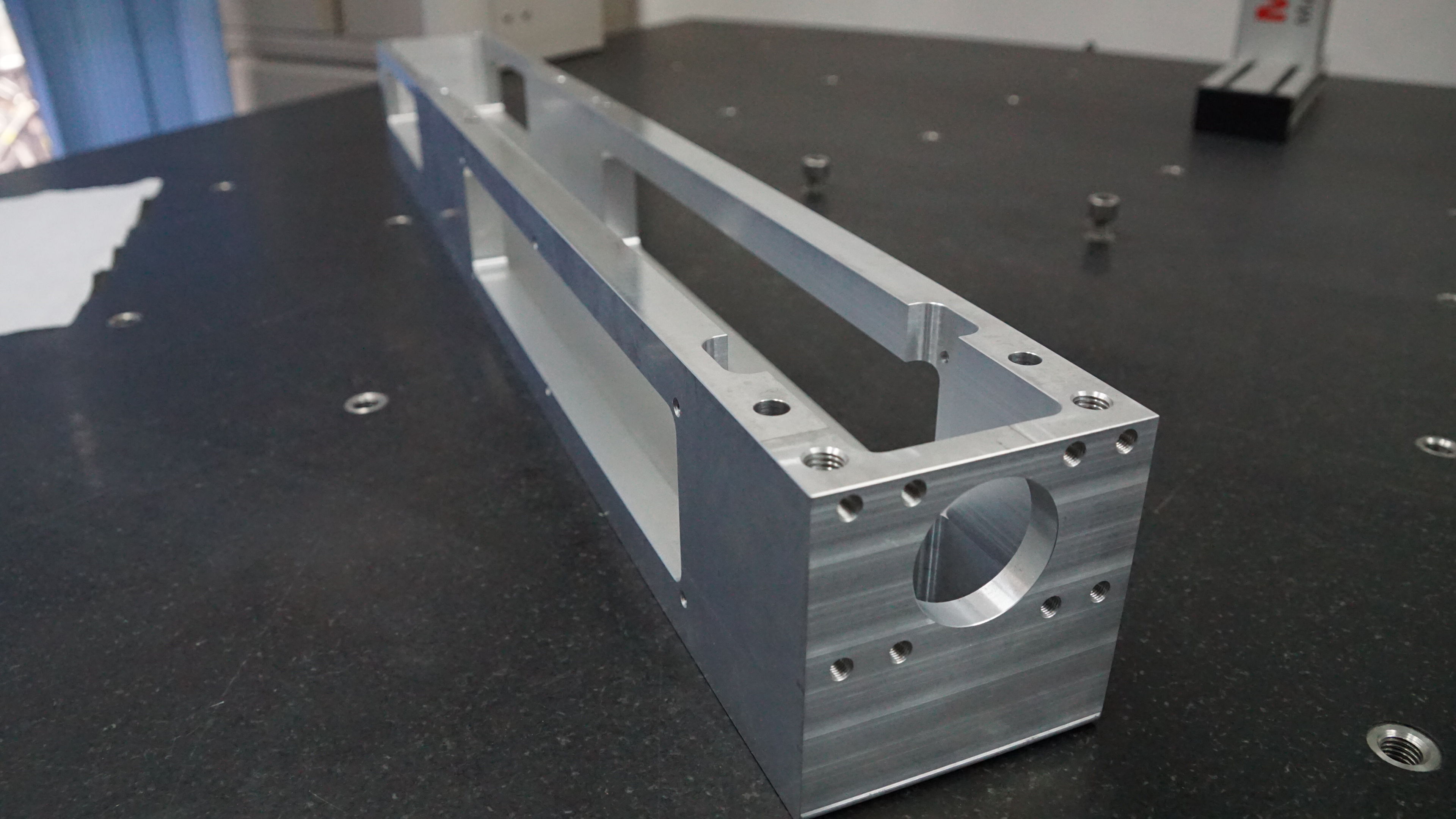 CNC milled part display