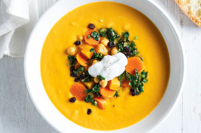 Hearty Vegetable and Chickpea Soup