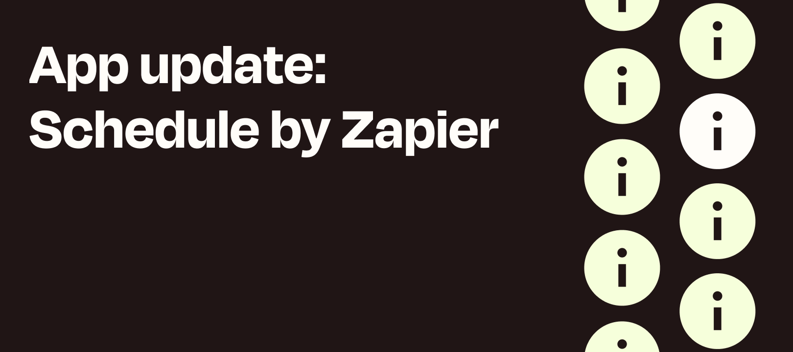 *New* Schedule by Zapier Integration With Instant Triggers