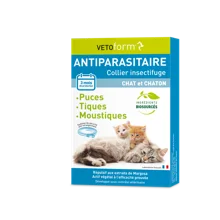 Collier Antiparasitaire pour Chat & Chaton