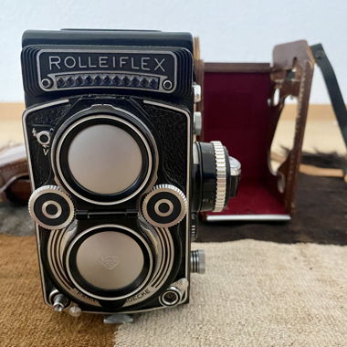 Vintage Kamera Rolleiflex 3.5F