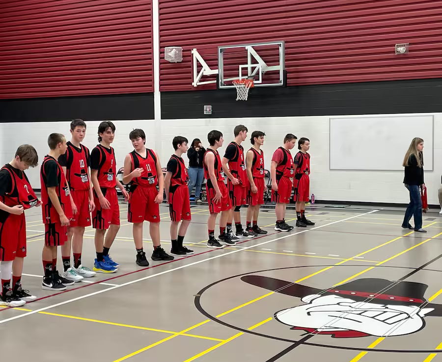 Outlaws Basketball Team Photo