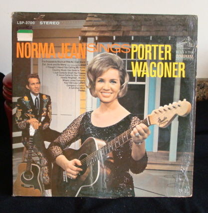 Norma Jean  - Sings Porter Wagoner Lp  Near Mint Very Rare
